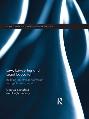 cover image of Law, Lawyering and Legal Education